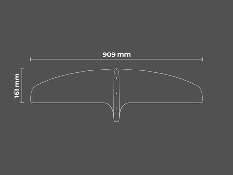 SABFOIL - W909 - FRONT WING BALZ PRO 909 Sabfoil