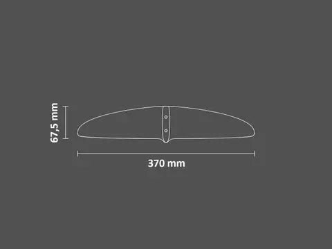 SABFOIL FLAT STABILIZER - S370  Sabfoil   